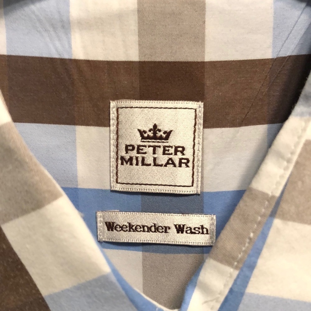 Peter Millar Button Down Weekender Wash Shirt - image 3